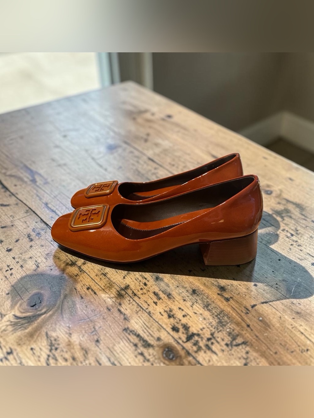 Tory Burch Georgia Pump Cuoio